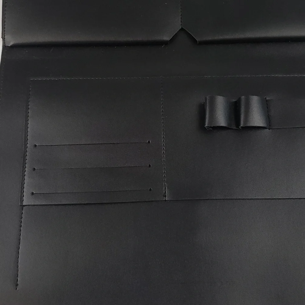 Glass Ladder & Co. Megan Portfolio Organizer Clutch in Black